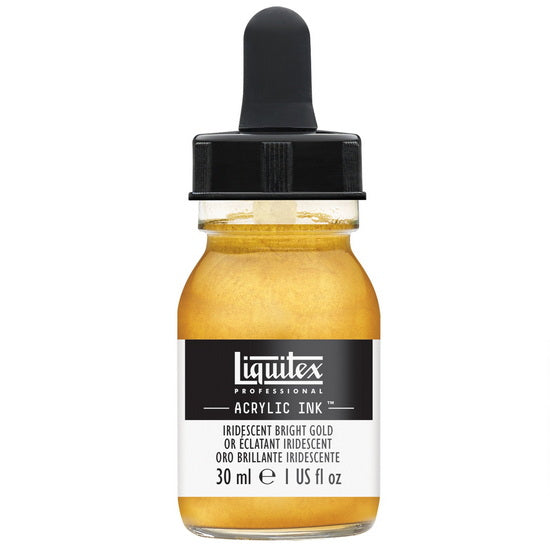 Encre acrylique or éclatant iridescent - 30ml