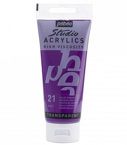 Acrylic hv - studio - 100ml - oriental violet
