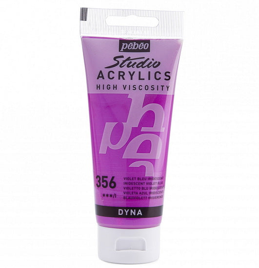 Acrylique hv - studio - 100ml - violet bleu iridescent