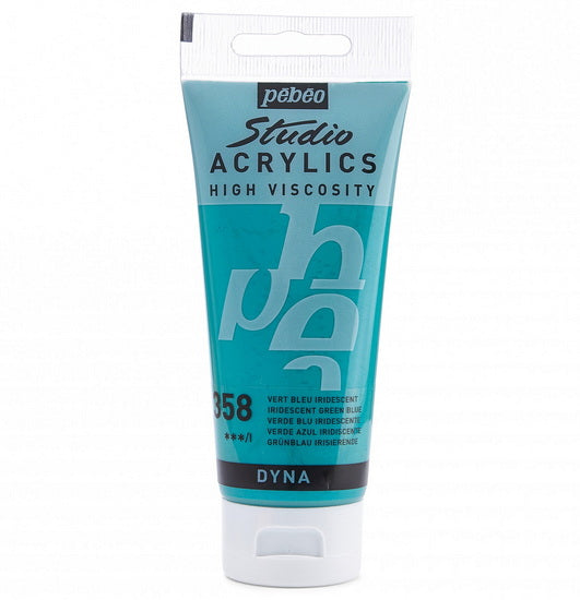 Acrylic hv - studio - 100ml - iridescent blue green