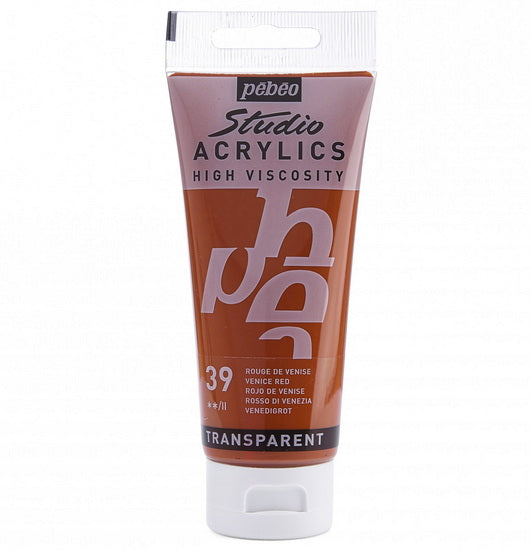 Acrylique hv - studio - 100ml - rouge de venise