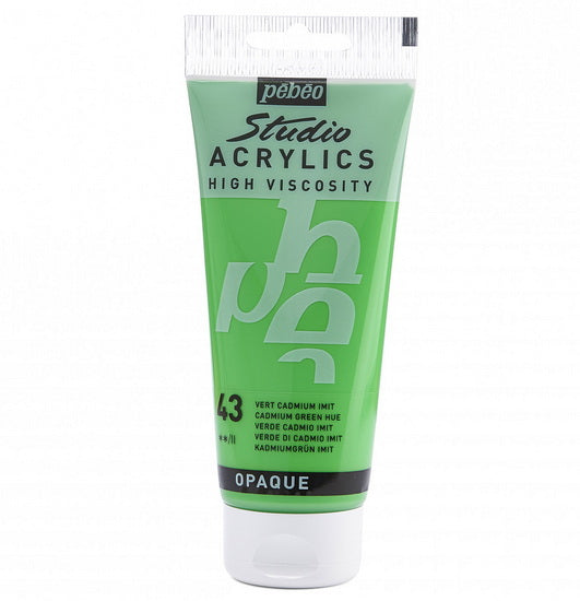 Acrylique hv - studio - 100ml - vert de cadmium
