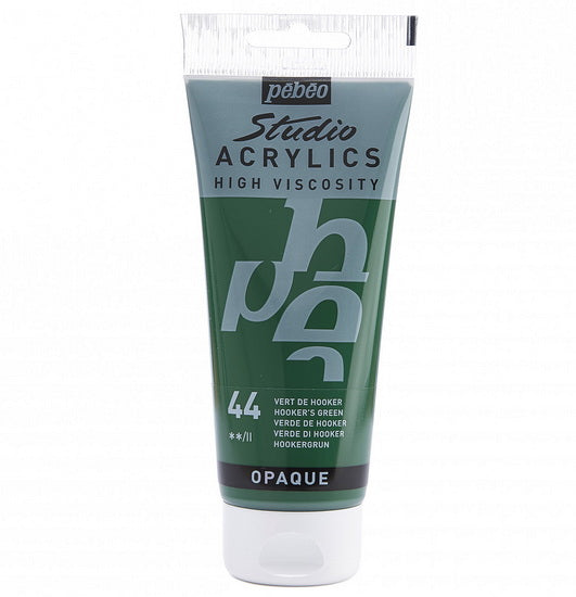 Acrylique hv - studio - 100ml - vert de hooker