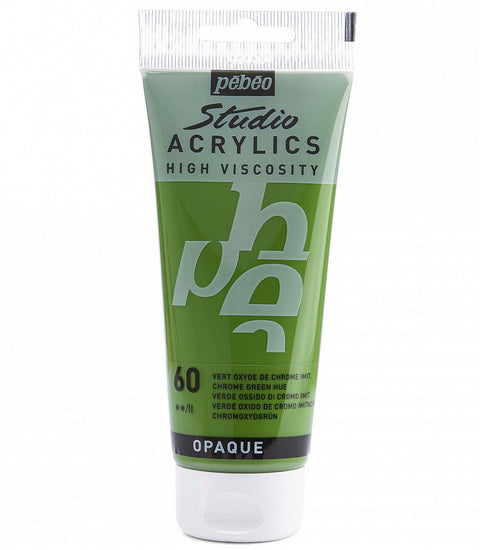 Acrylique hv - studio - 100ml - vert oxyde de chrome