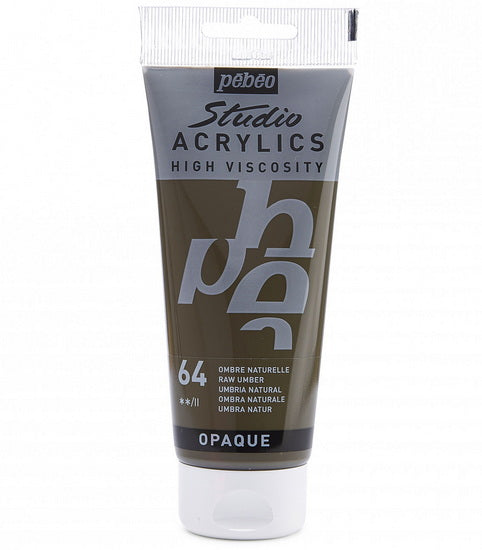Acrylique hv - studio - 100ml - terre d'ombre naturelle