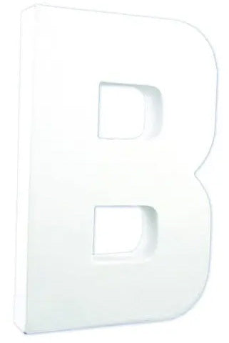 Lettres et chiffres en carton - lettre b