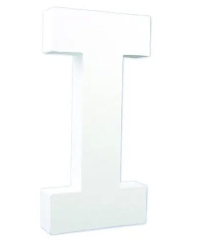 Lettres et chiffres en carton - lettre i