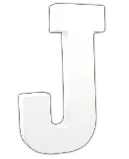 Lettres et chiffres en carton - lettre j