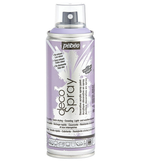 Acrylique aérosol - décospray - 200ml - violet pastel mat