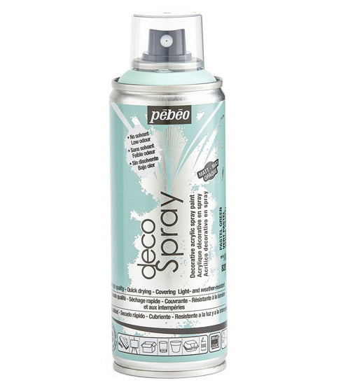 Acrylique aérosol - décospray - 200ml - vert pastel mat