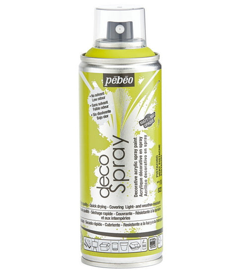 Acrylic spray - décospray - 200ml - matte pistachio