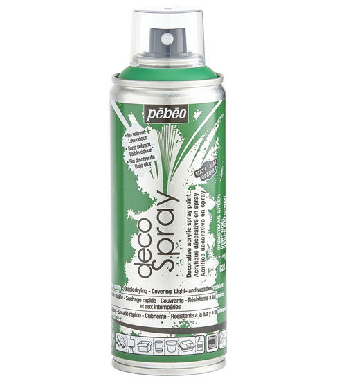 Acrylique aérosol - décospray - 200ml - vert noel mat