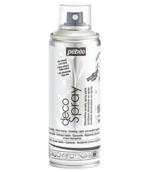 Acrylique aérosol - décospray - 200ml - perle