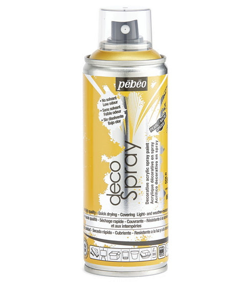 Acrylique aérosol - décospray - 200ml - or