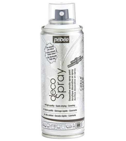 Acrylique aérosol - décospray - 200ml - effet craie