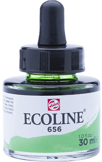 Ecoline Watersoluble Ink  Forest Green-30ML