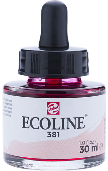 Ecoline Watersoluble Ink  Pastel Red-30ML