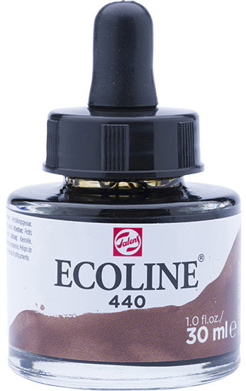 Ecoline Watersoluble Ink  Sepia Deep-30ML