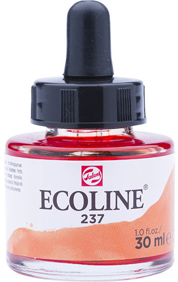 Encre aquarelle ecoline orange foncé - 30ml