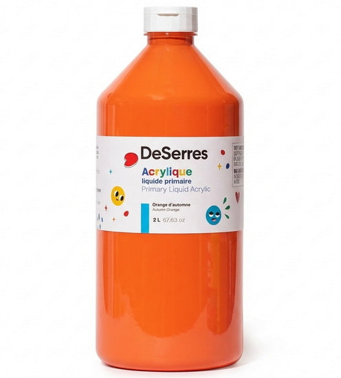 Acrylique liquide primaire orange automne - 2l