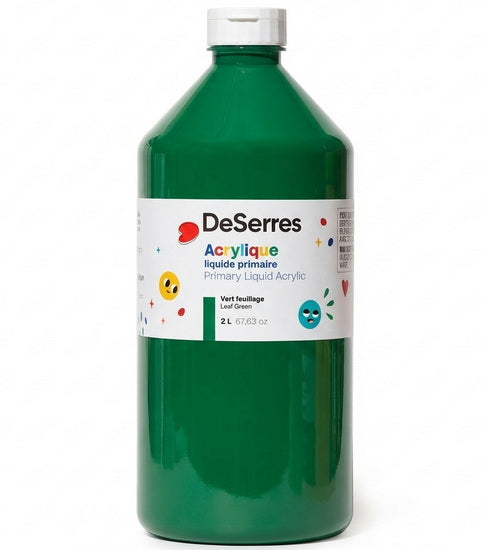 Acrylique liquide primaire vert feuille - 2l