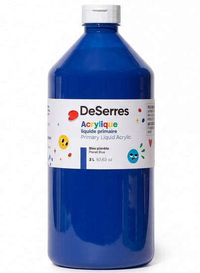 Acrylique liquide primaire bleu planète - 2l