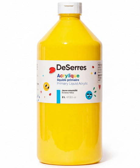 Acrylique liquide primaire jaune rayon de soleil - 2l