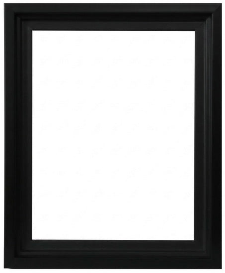 Cadre flottant noir - 24x30po