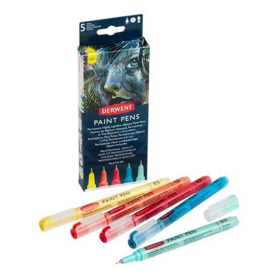 Ens. 5 stylos de peinture no.1