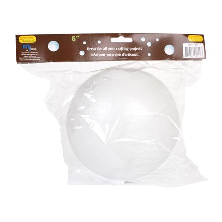 Polyfoam ball - 6in