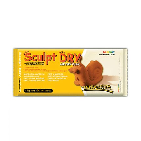 Argile à modeler terracotta