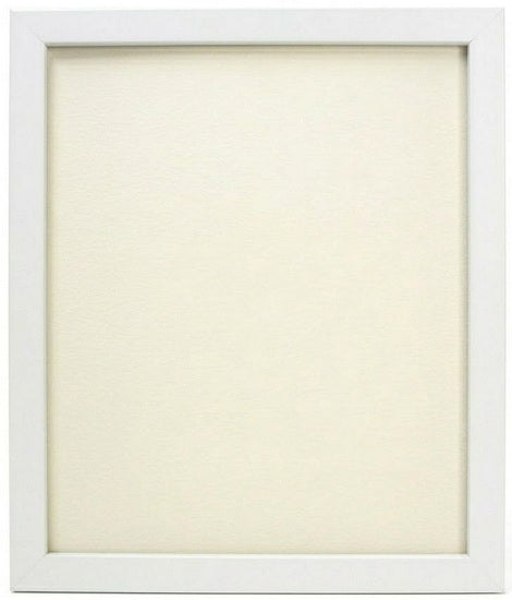 CADRE PHOTO ENTRE 2 VITRES Blanc 8 X 10