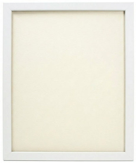 CADRE PHOTO ENTRE 2 VITRES Blanc 11 X 14