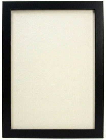 CADRE PHOTO ENTRE 2 VITRES Noir 12 X 18