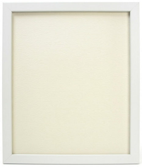 CADRE PHOTO ENTRE 2 VITRES Blanc 13 X 16