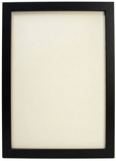 CADRE PHOTO ENTRE 2 VITRES Noir 14 X 20
