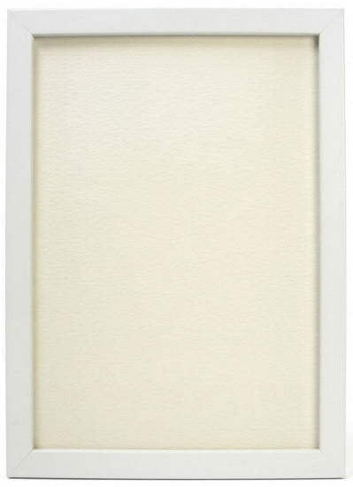 CADRE PHOTO ENTRE 2 VITRES Blanc 14 X 20