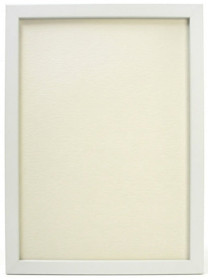 CADRE PHOTO ENTRE 2 VITRES Blanc 18 X 24