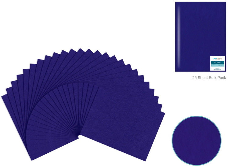 Feutrine - bleu royal - 22.9x30.5?cm