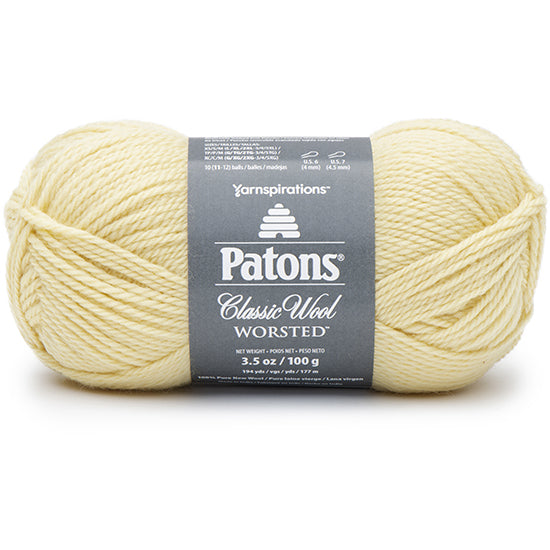 Classic wool yarn #4 - 100g - soft sunshine