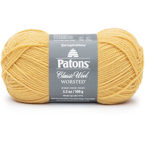 CLASSIC WOOL YARN #4 - 100G - SUNSHINEe