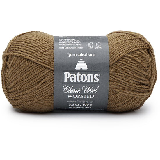 Fil classic wool #4 - 100gr - moutarde brune
