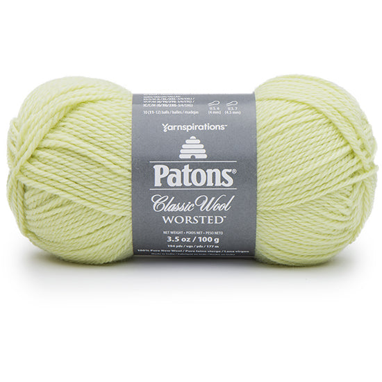 Classic wool yarn #4 - 100g - soft sprout