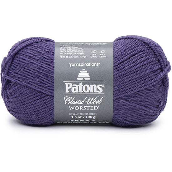 Fil classic wool #4 - 100gr - pensée