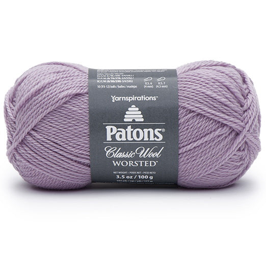 Classic wool yarn #4 - 100g - soft orchid