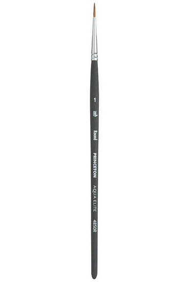 Synthetic paintbrush - aqua elite - round #1