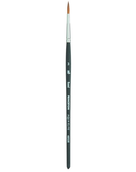 Synthetic paintbrush - aqua elite - round #3