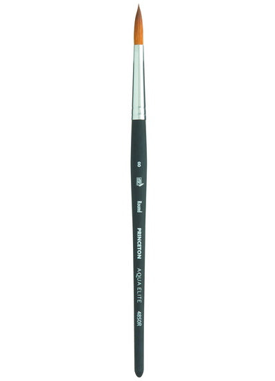 Synthetic paintbrush - aqua elite - round #8