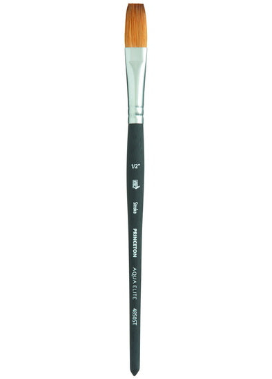 Pinceau synthetique - aqua elite - plat lavis - 1/2po