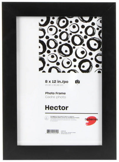 Photo Frame Black Wood - 8x12"